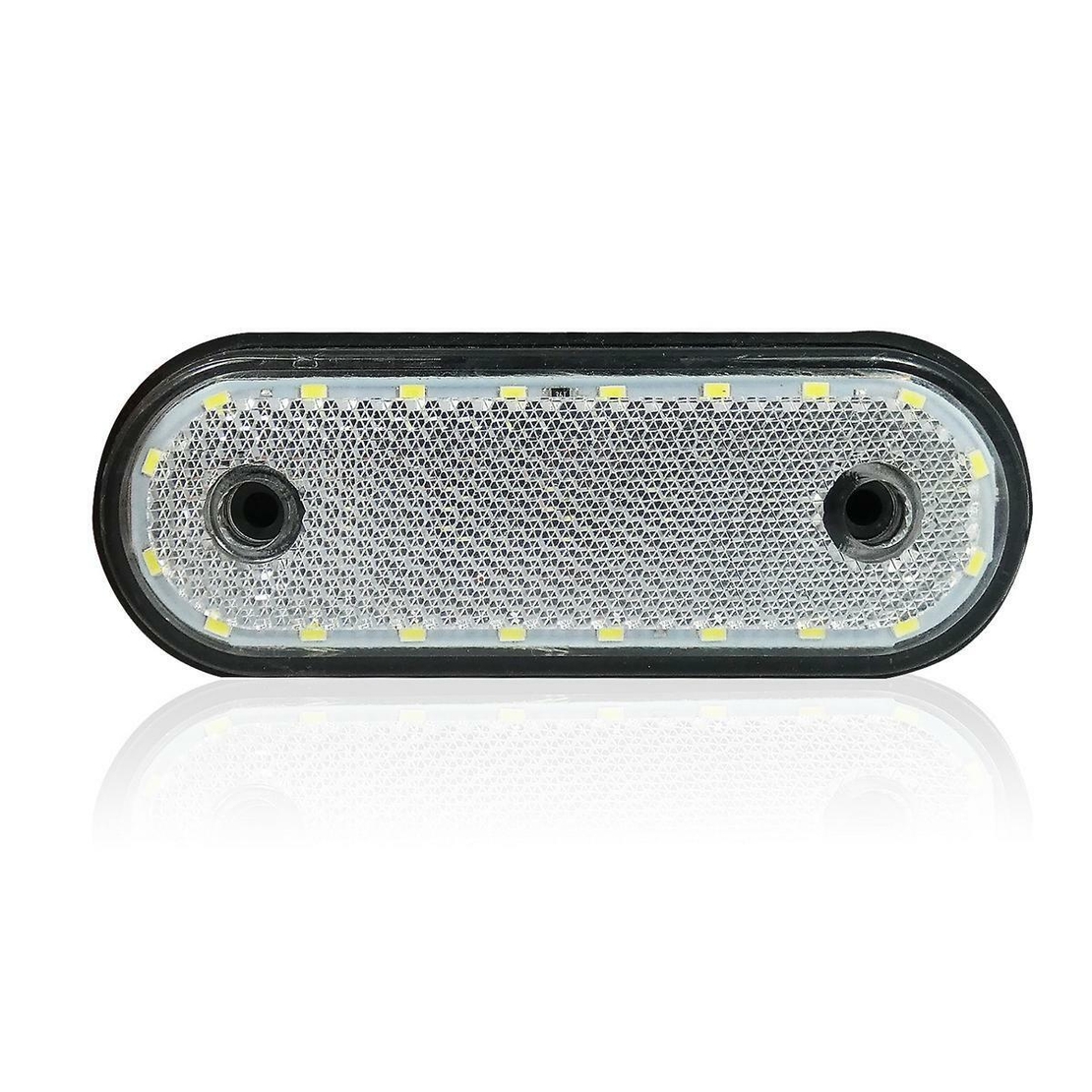 LED Габарит, Маркер, Токос - Бял, Червен, Жълт, 20 Диода - 12V - 24V - за камион бус, ван, каравана, платформа, кемпер