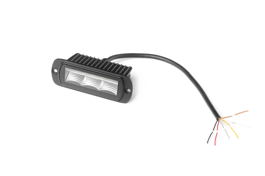 Мултифункционален LED стоп Flexzon – габарит / мигач / заден ход / аварийна светлина с 4 функции, IP65/67K, за вграждане, 12–24V