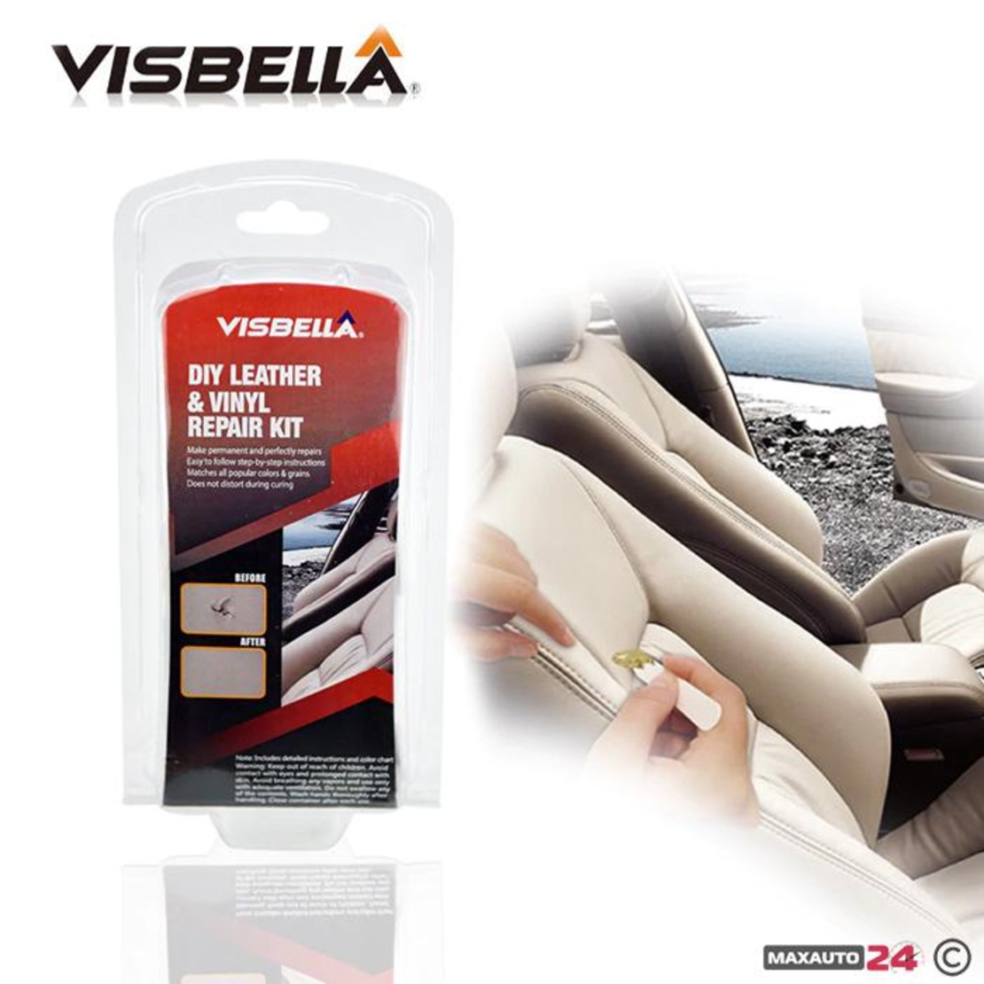 Ремонтен к-т за възстановяване на кожа Visbella