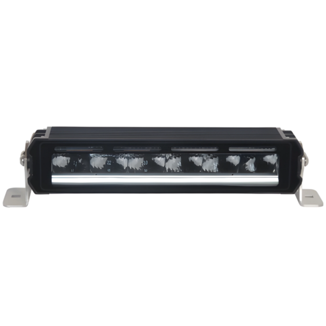 30.5 cm / 12 Инча 12V - 24V Висококачествен Led Bar Лед Бар Диоден Прожектор с бяла DRL габаритна светлина и оранжева аварийна блиц 4800LM