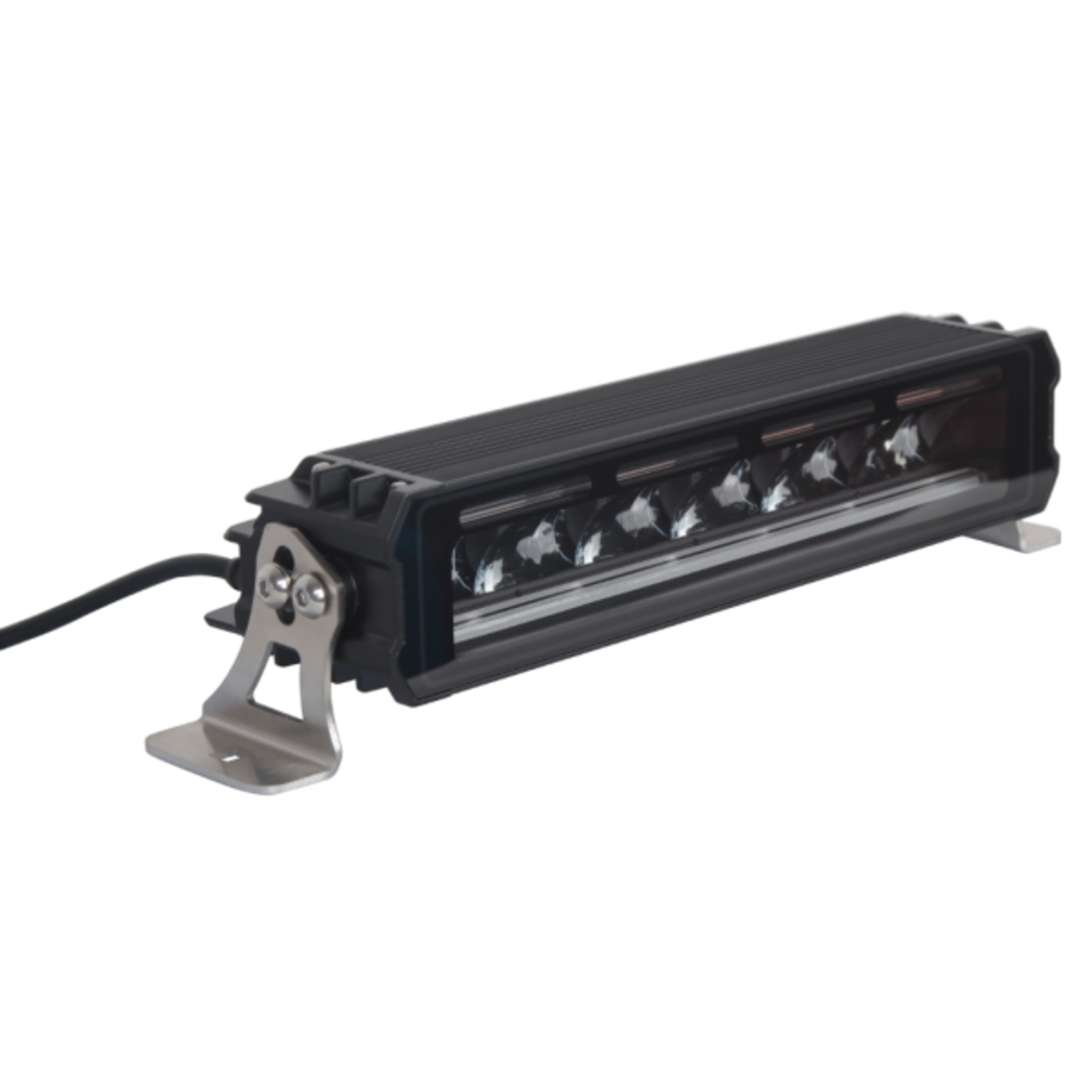 30.5 cm / 12 Инча 12V - 24V Висококачествен Led Bar Лед Бар Диоден Прожектор с бяла DRL габаритна светлина и оранжева аварийна блиц 4800LM
