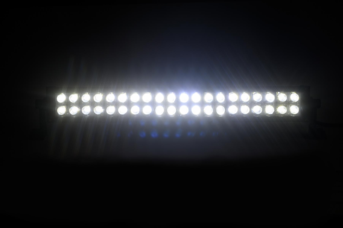 LED Bar 54 см – ЛЕД Диоден Бар Прожектор с дневна светлина CROSS DRL 120W, 12V/24V с 2 режима на работа