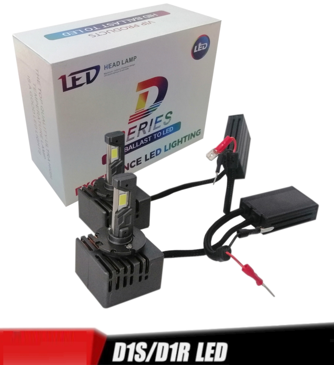 LED крушки ксенон директна замяна без баласт 12V, D1R, D1S, D2R, D2S, D3R, D3S, D4R, D4S, кутия 2бр.