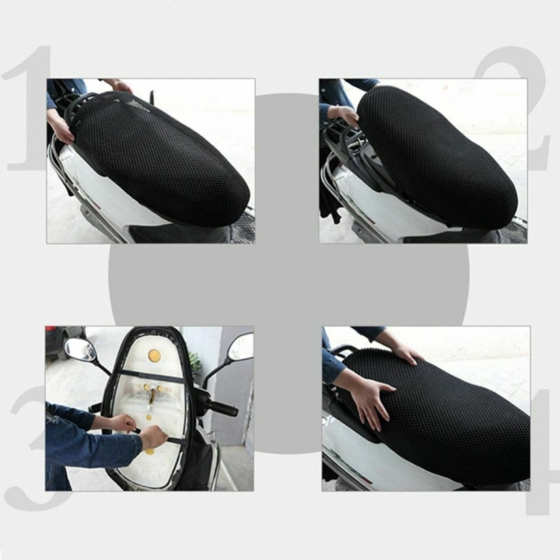 Калъф за седалка на мотоциклет - B1 XL