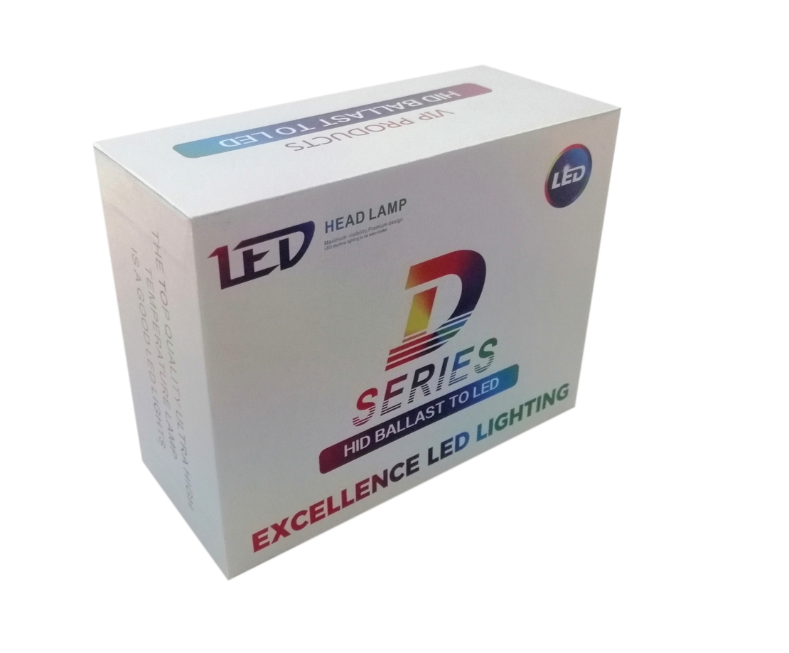 LED крушки ксенон директна замяна без баласт 12V, D1R, D1S, D2R, D2S, D3R, D3S, D4R, D4S, кутия 2бр.