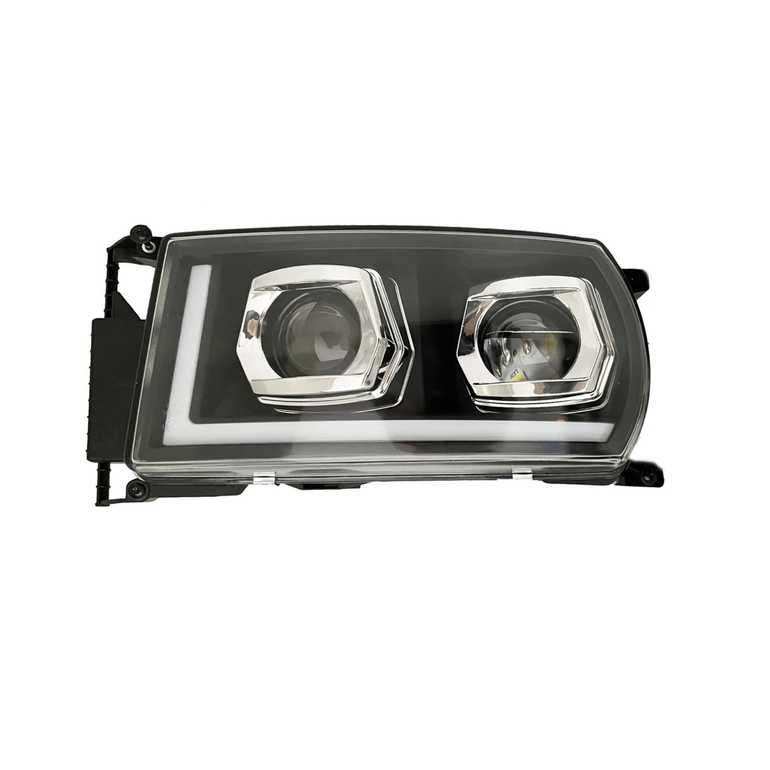 Ляв LED Лед диоден преден фар с DRL дневна светлина за камион Scania P G R S R420 R500 R520 R620 P500 24V