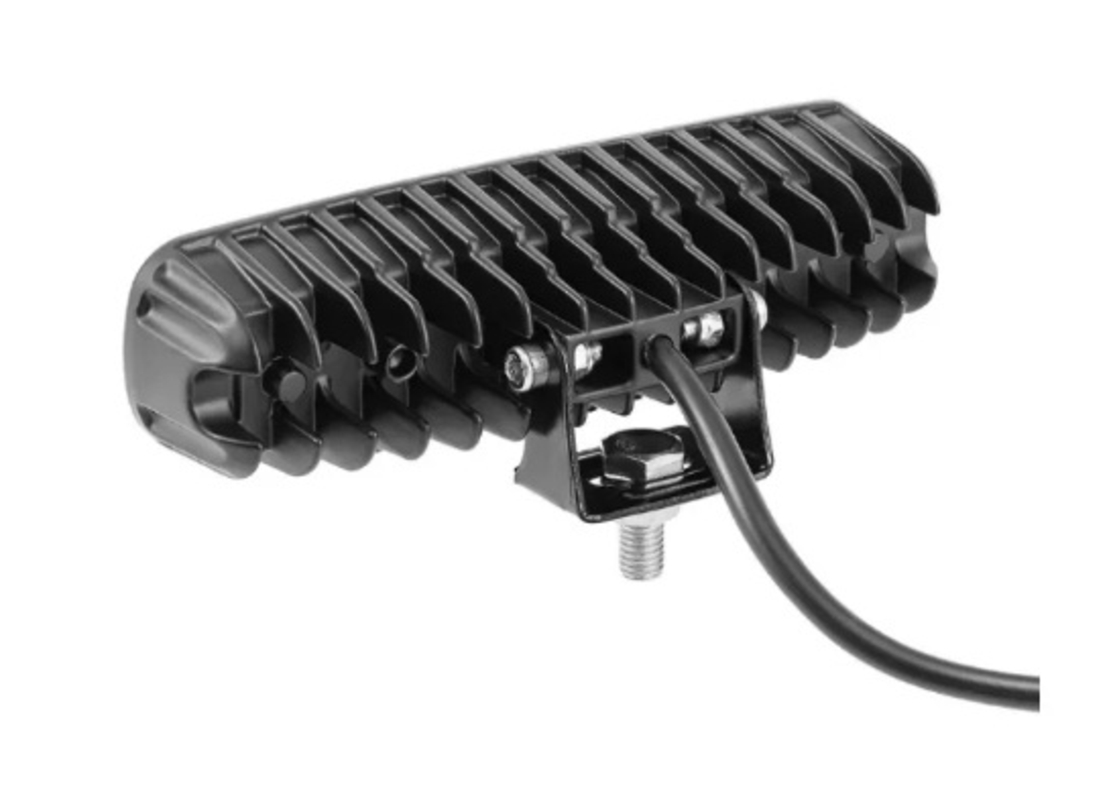 Универсален 54W Лед LED Халоген Фар Работна Лампа 12V - 24V с мигач бяло - оранжева светлина за автомобил офроуд бус ван камион