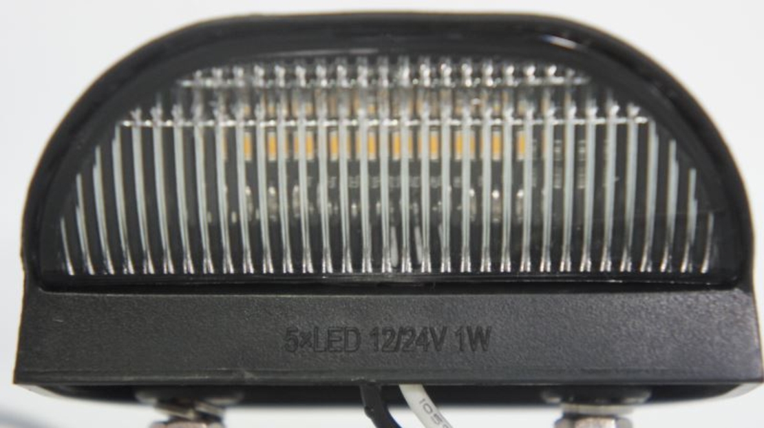 2 Броя Комплект LED Oсветление, Лед Плафон за Регистрационен Номер, 12V-24V, 75X45mm