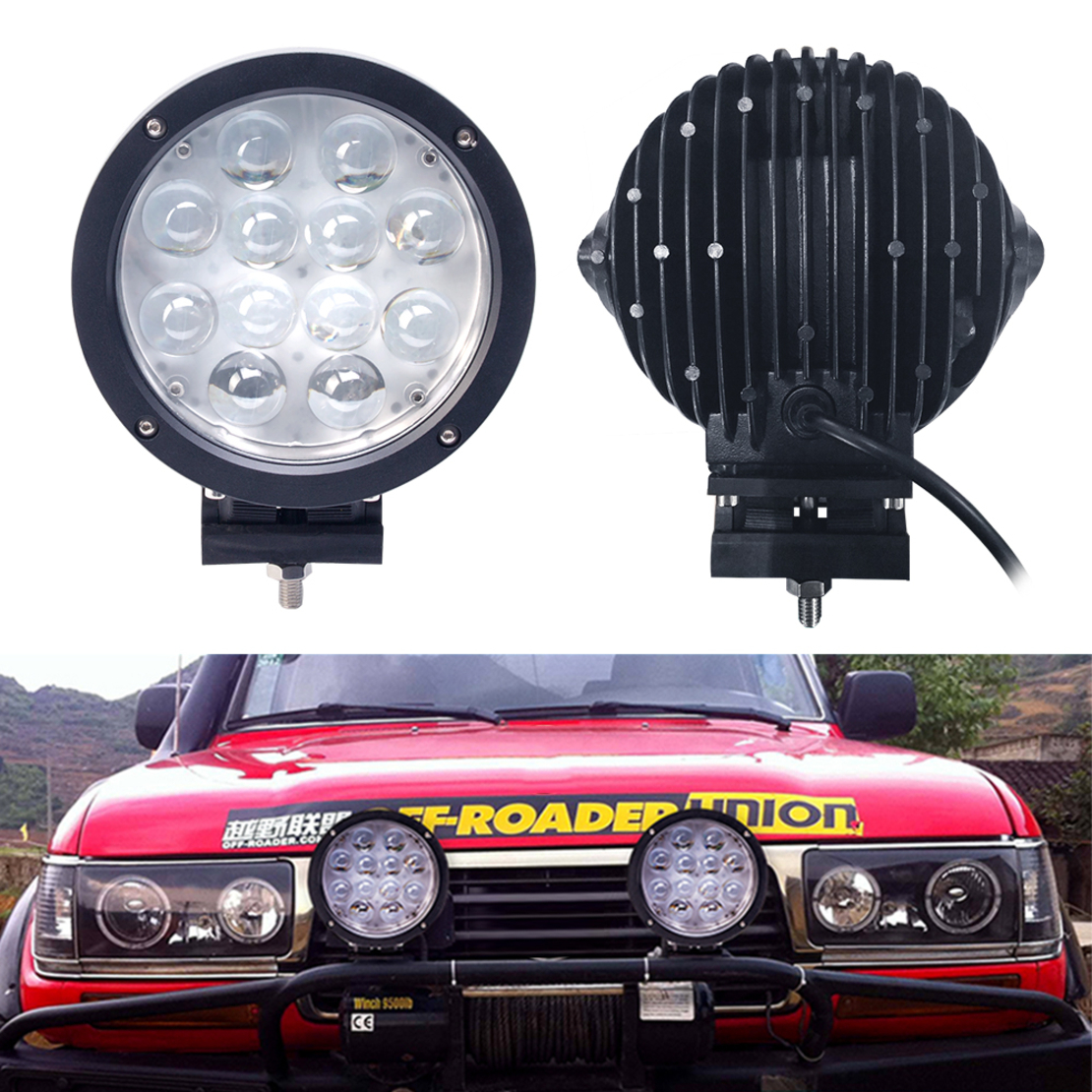 18 См 60W Супер Мощен PRO Led Диоден Халоген Лед Лампа Прожектор 12V 24V