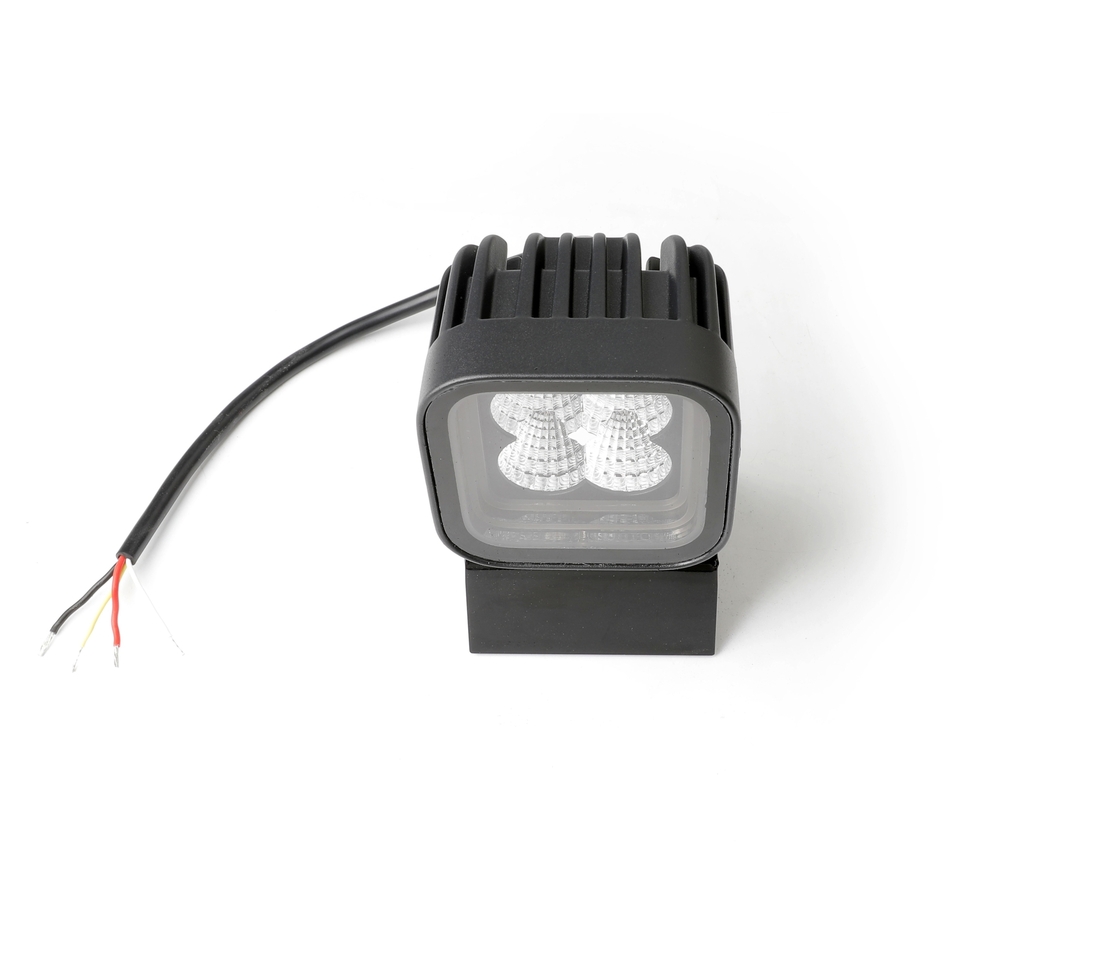 30W LED Халоген Бял, Разпръсната светлина с жълта и червена DRL светлина 12V-24V