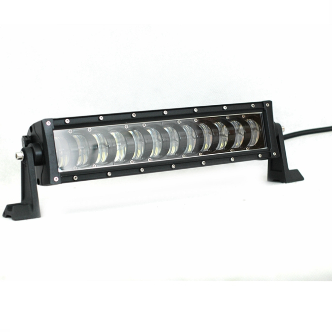 9D 42.5 СМ Led Bar Лед Бар Hi/Lo Kъси Дълги Водоустойчив Удароустойчив 12V 24V 7680 LМ 96W С Лупи Off-Road Лед Бар За Джип ATV