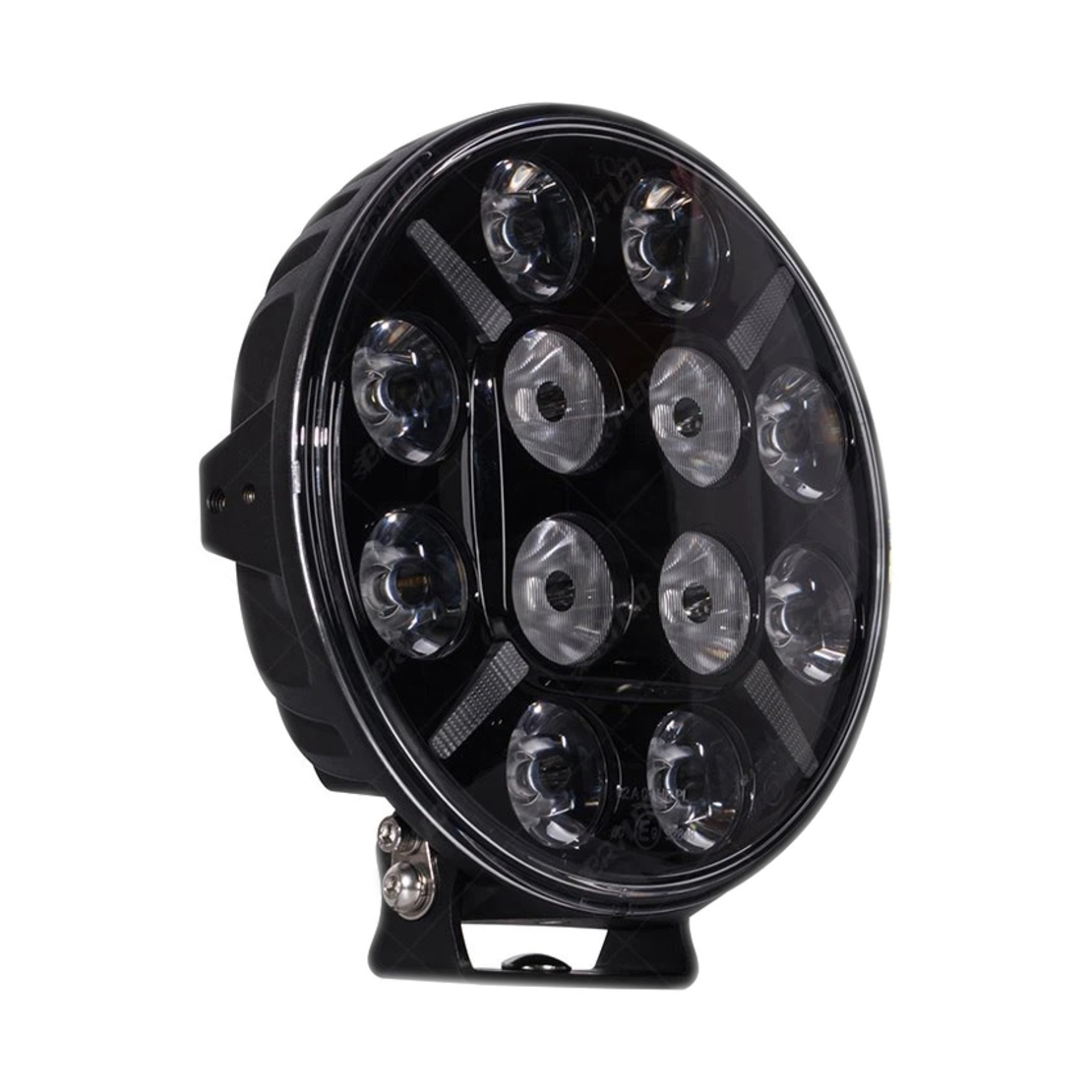 LED Диоден Халоген Фар Бял Оранжев Габарит offroad 4x4 Ø 180 мм 12V 24V 12 Диода за джип камион трактор багер