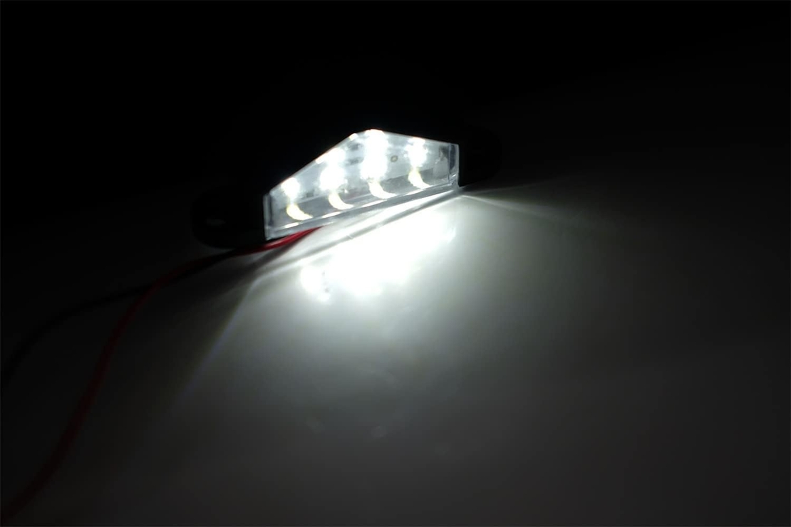 12V ЛЕД LED Диодно осветление за заден регистрационен номер за Автомобил Камион Бус Ремарке Каравана и др.