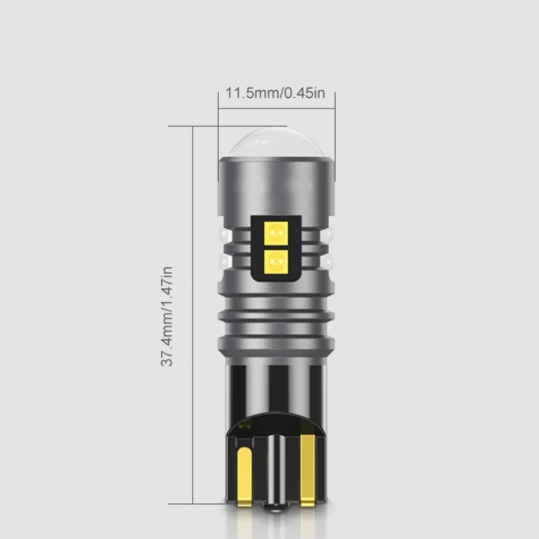 Диодни крушки 2510 T10 12V 2БР/К-Т