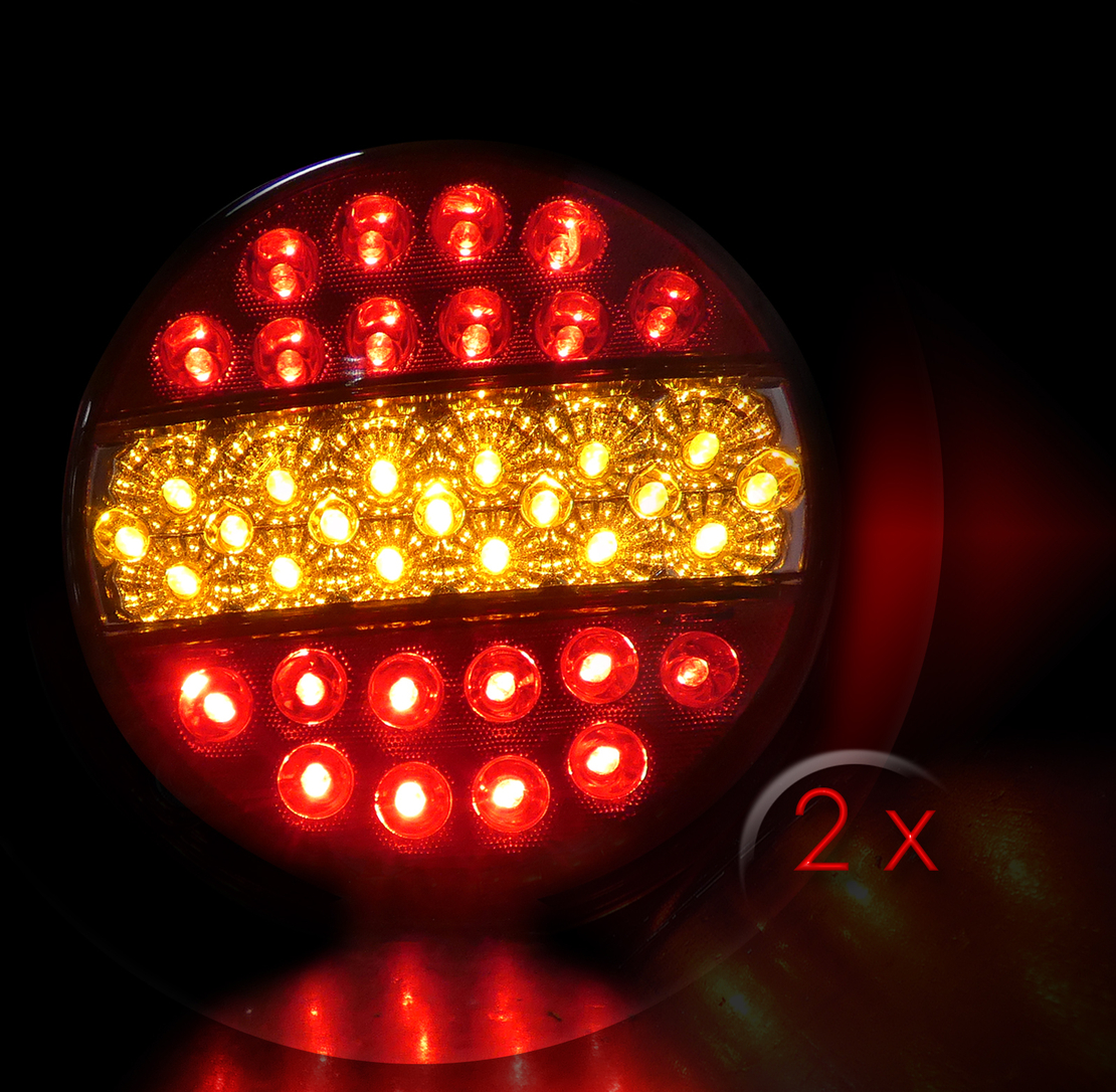 LED Диоден стоп тип хамбургер 12V 24V Волта бус камион ТИР ремарке