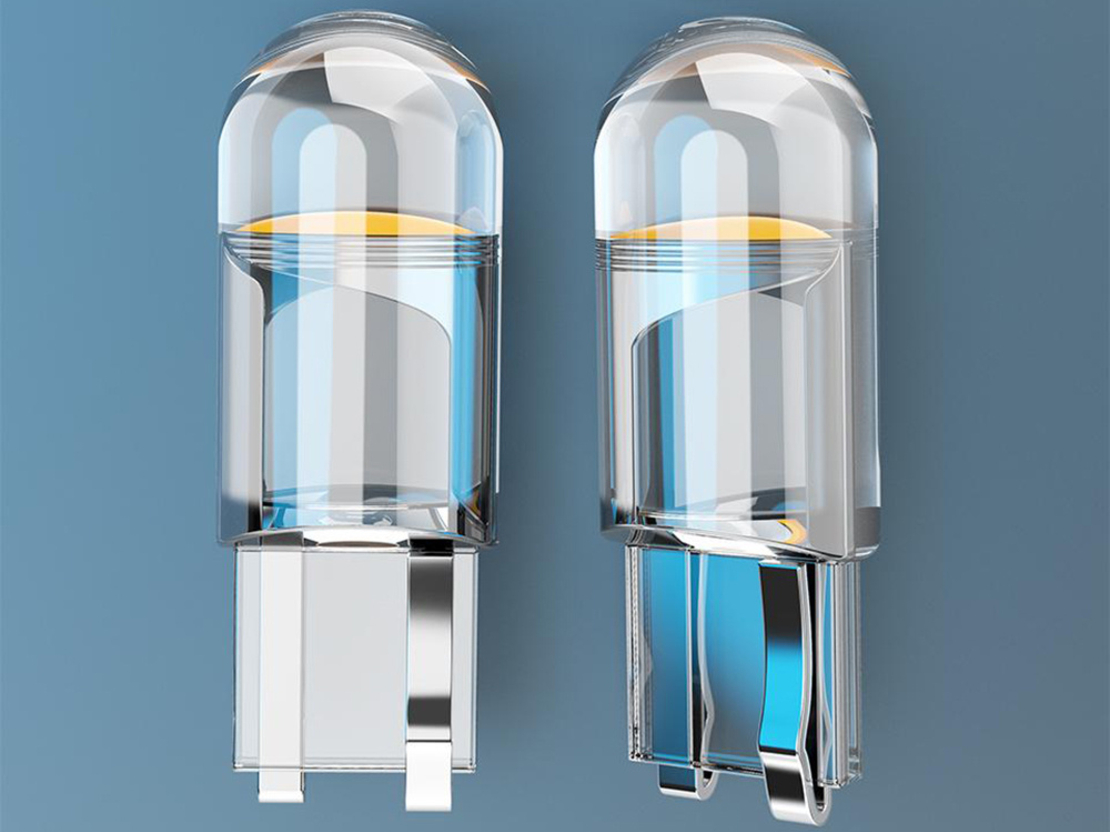 Диодна крушка LED 12V, W5W, T10, W2.1x9.5d, блистер 2 бр.