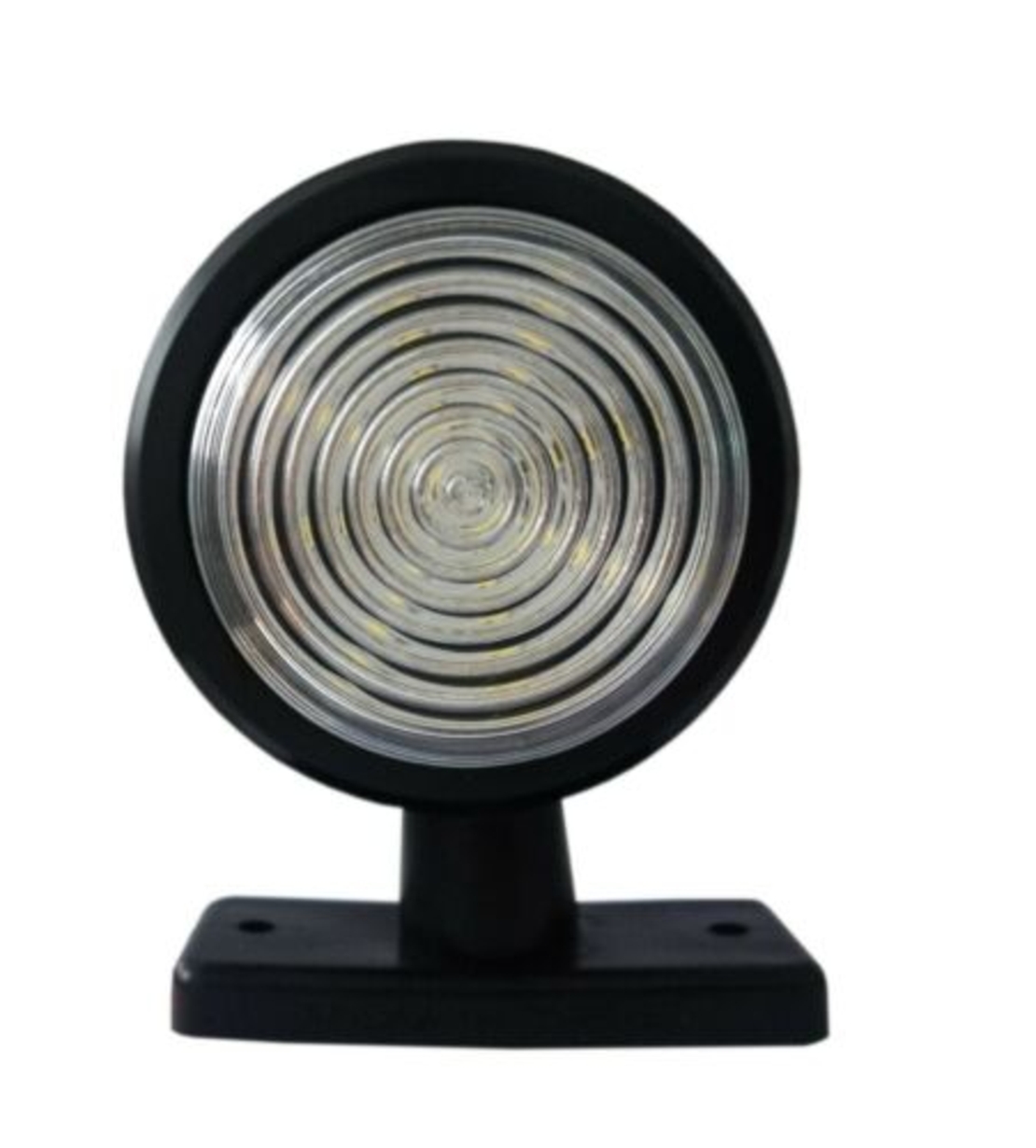 Комплект от 2 броя 12-24V ЛЕД LED Диодни Странични Маркери, Рогчета, Светлини За Камион, Ремарке, Каравана, Кемпер АТВ и др., бяло-червено