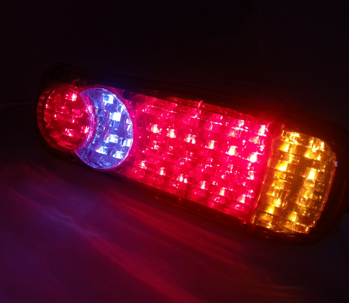 Комплект LED Диодни стопове 12V Волта бус камион ТИР ремарке