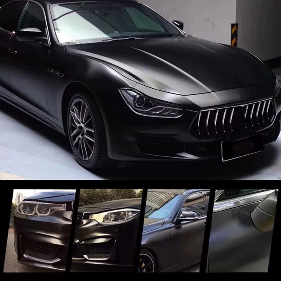 Декоративно автомобилно WRAP фолио 1.52 X 28M черен гланц лъскаво черно