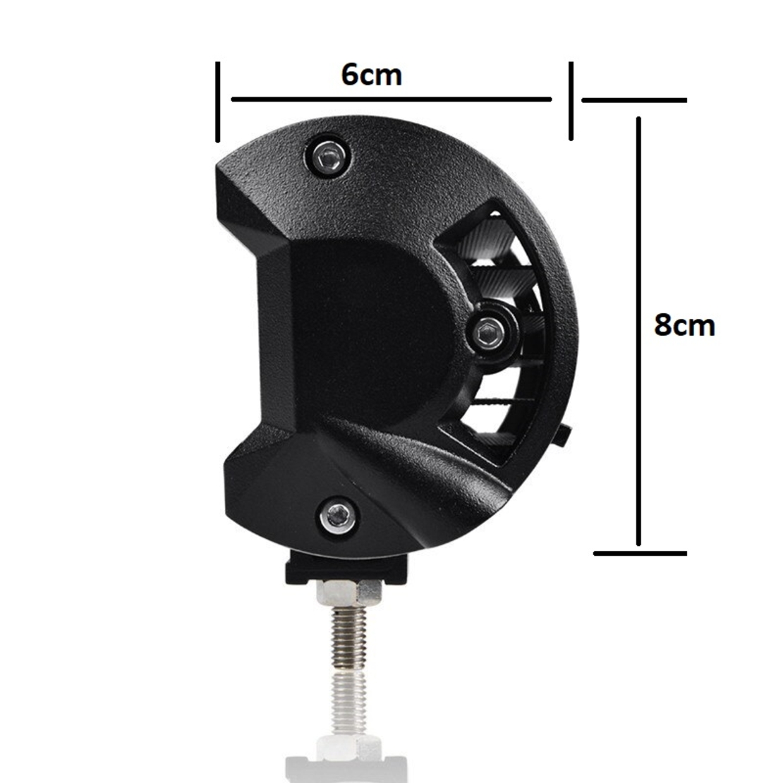30см 7600lm 72W LED Бар, Насочена Spot Светлина, 12V 24V, Регулируемо Долно Захващане
