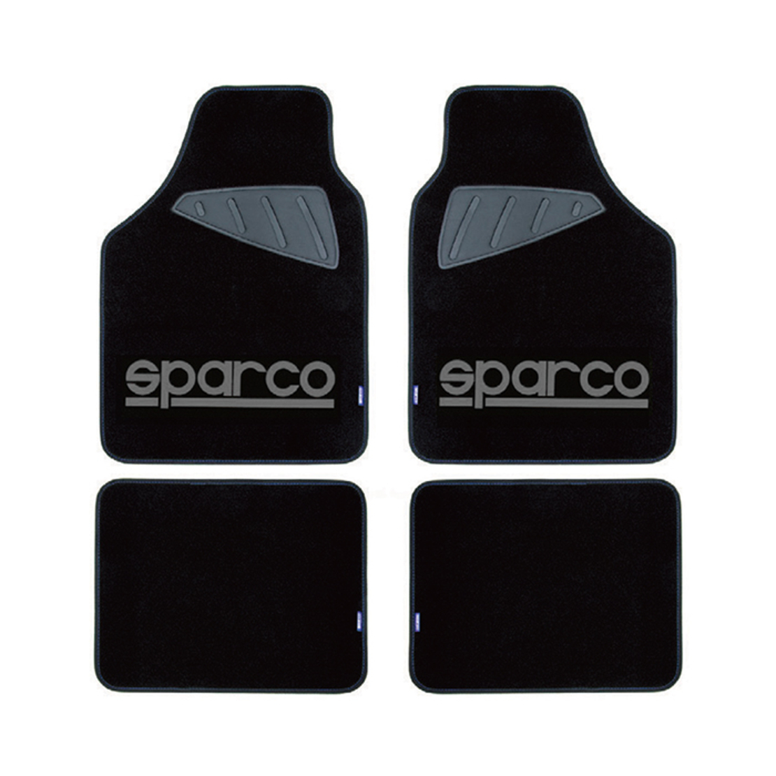 Стелки мокет SPC1902A Sparco Черни-Сиви 4БР/К-Т