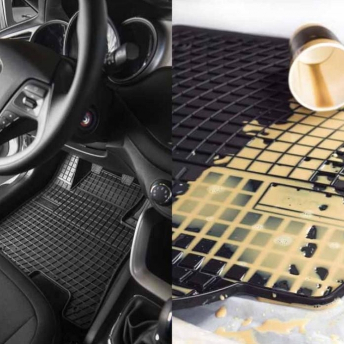Гумени стелки Frogum съвместими с Honda Jazz 2015-2020