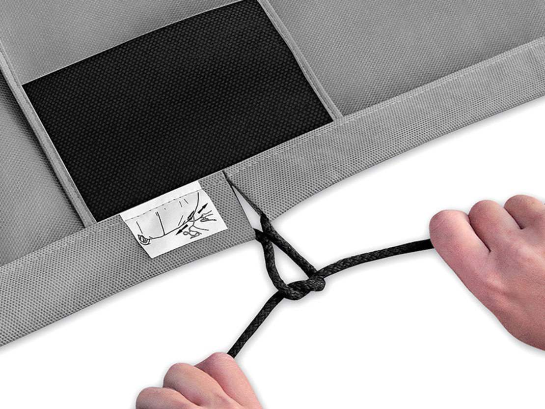 Висококачествено Покривало Kegel серия Mobile Garage размер S2 за хечбек 320-332см x 125-135см, сиво