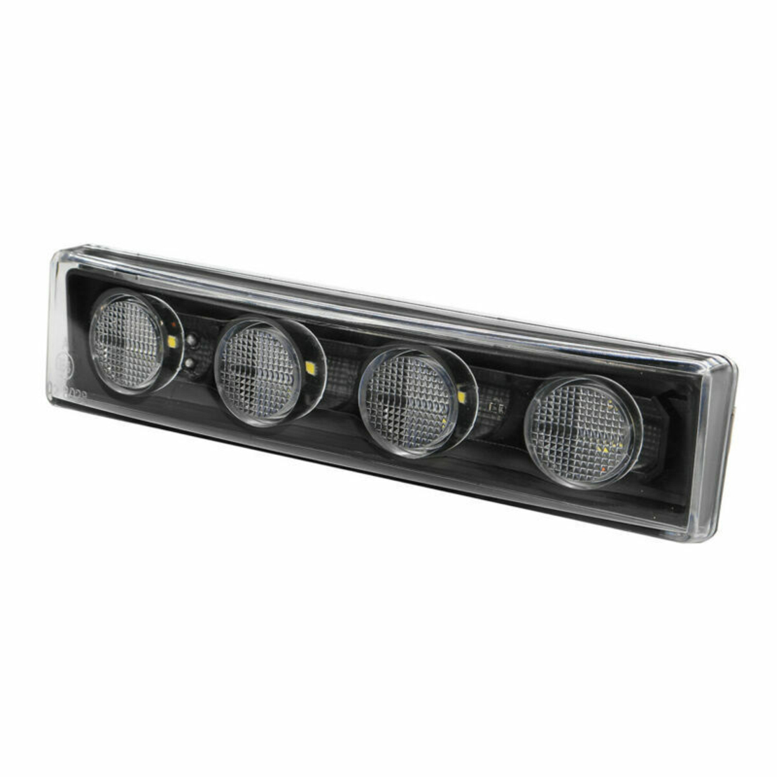 1бр Оранжев LED преден габарит маркер за Скания Scania- 180mm x 40 mm с букса