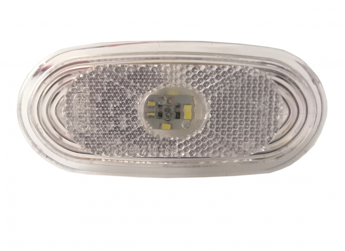 LED ЛЕД светодиоден габарит маркер токос бял с 4 диода 12V за Мерцедес Спринтер Фолксваген Крафтер Mercedes Spritner VW Crafter