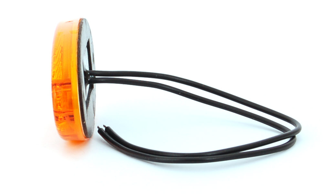 LED Светодиоден Габарит, Оранжев, Е-Mark, 12V-24V
