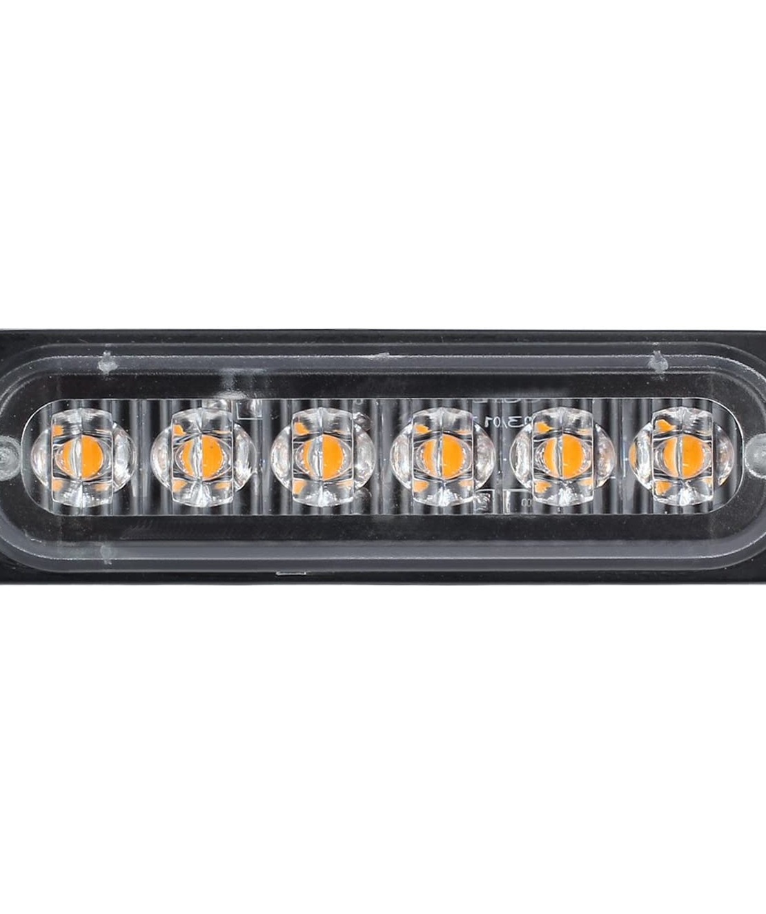 6 Led Аварийна Лампа, Жълта Блиц Светлина, Мигаща, 4 Броя с Контролер, 8 Режима На Работа, 12V