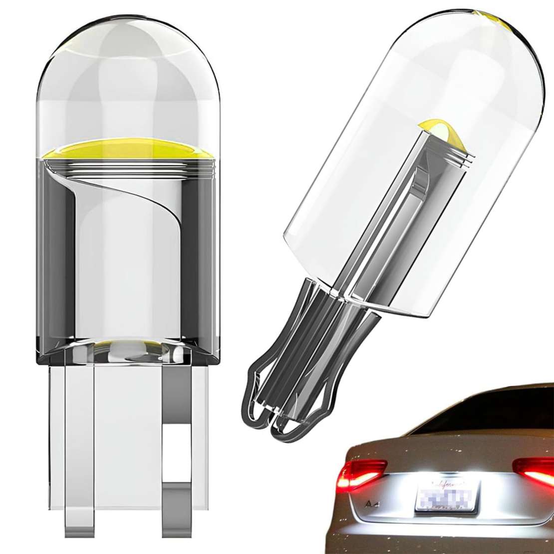 Диодна крушка LED 12V, W5W, T10, W2.1x9.5d, блистер 2 бр.