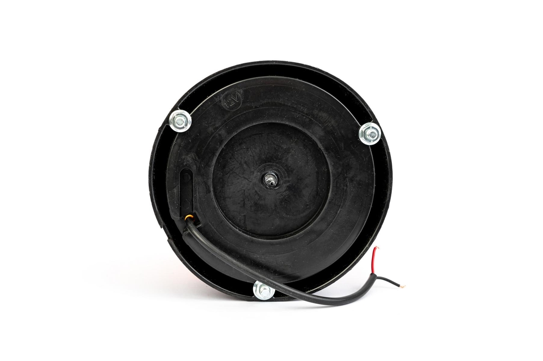 Въртяща Сигнална Аварийна Оранжева Лампа Маяк с Крушка 24V Ø 146mm