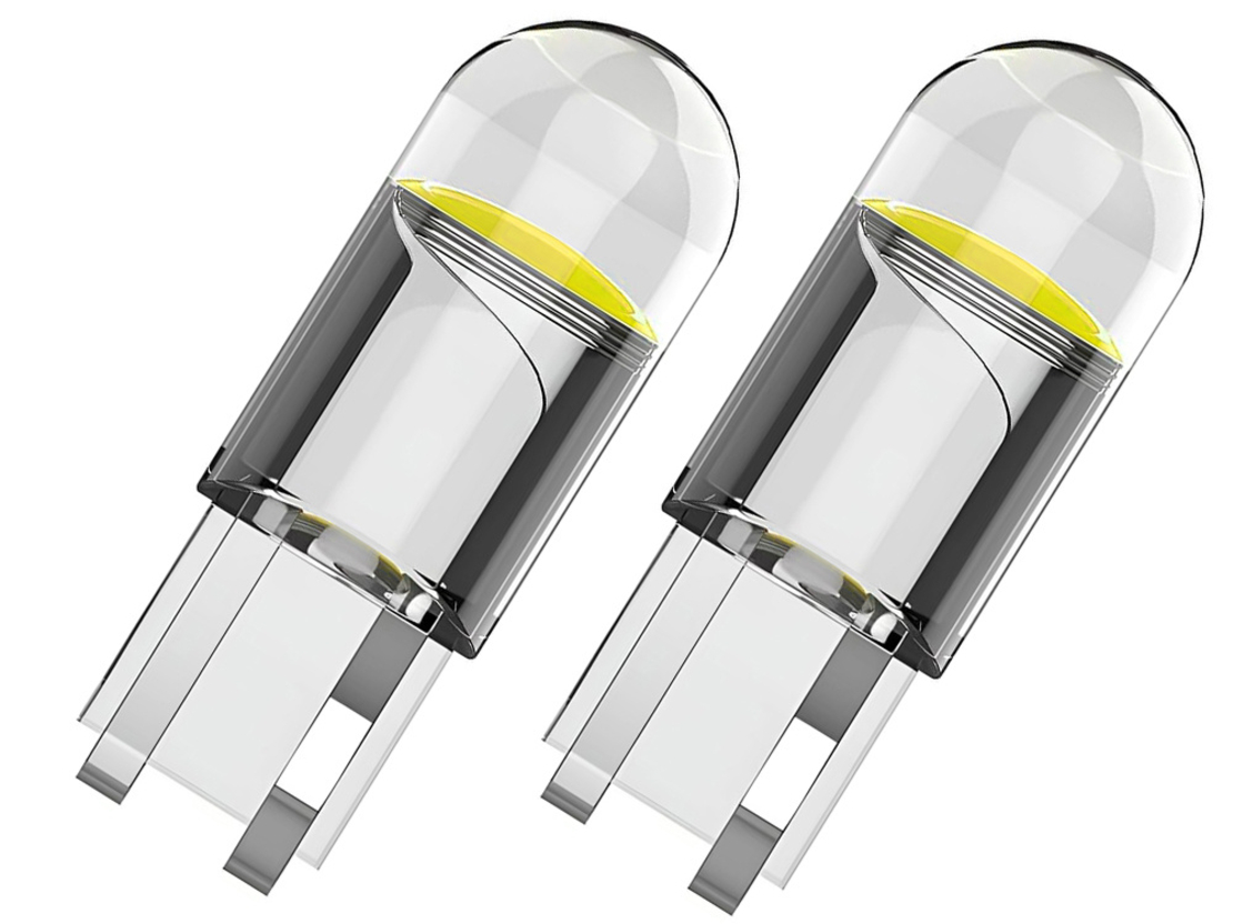 Диодна крушка LED 12V, W5W, T10, W2.1x9.5d, блистер 2 бр.