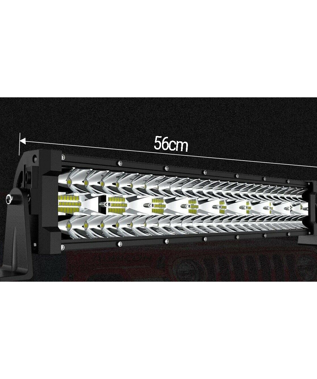 56cм 390W 9D Led Bar Лед Диоден Бар Прожектор Дневна Светлина 12000lm