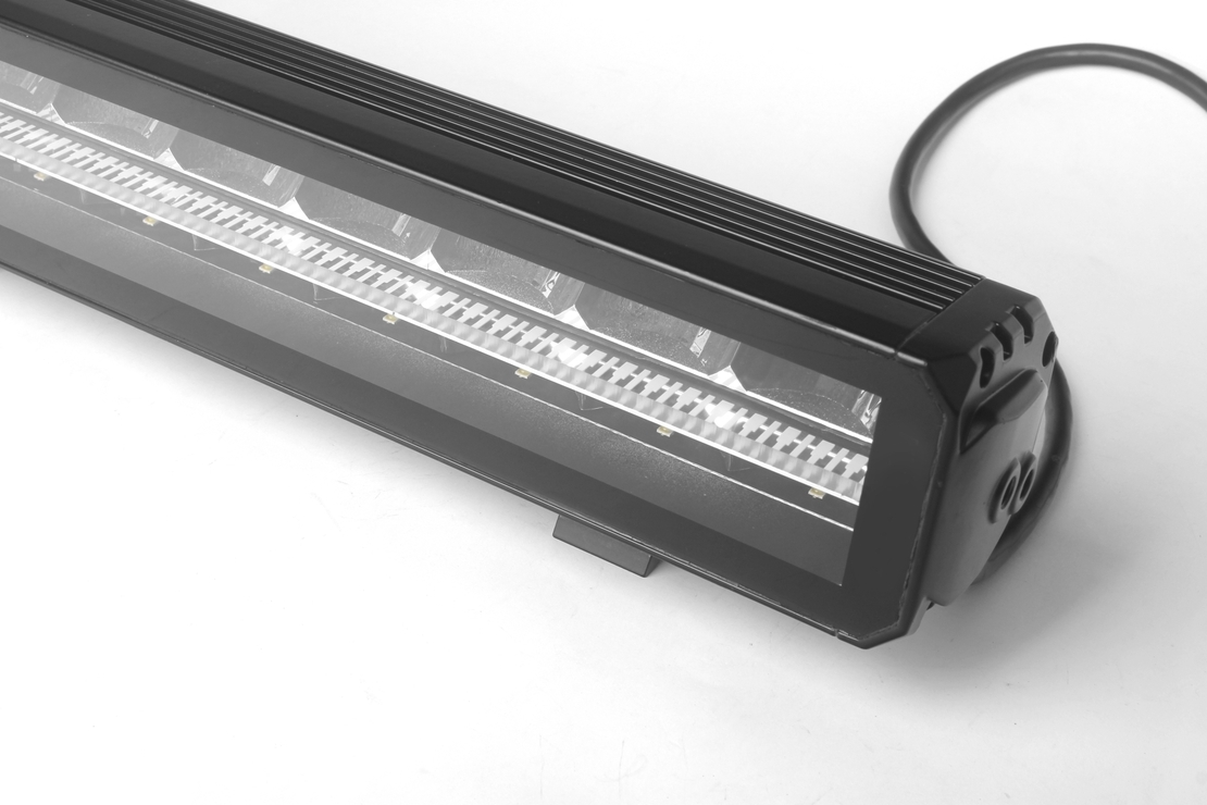 42.8 cm / 17 Инча 12V - 24V Led Bar Лед Бар Пиано дизайн Диоден Прожектор Супер Мощен Бяла и Оранжева Светлина Габарит Мъгла DRL Високо Качество Ново Поколение 9000LM 70W
