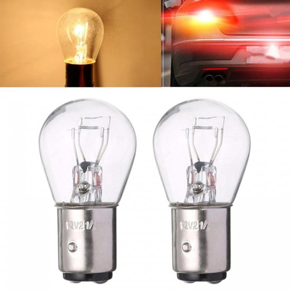 Крушка Maxxx light P21/5W(S25) 12V BAY15D 10бр/к-т