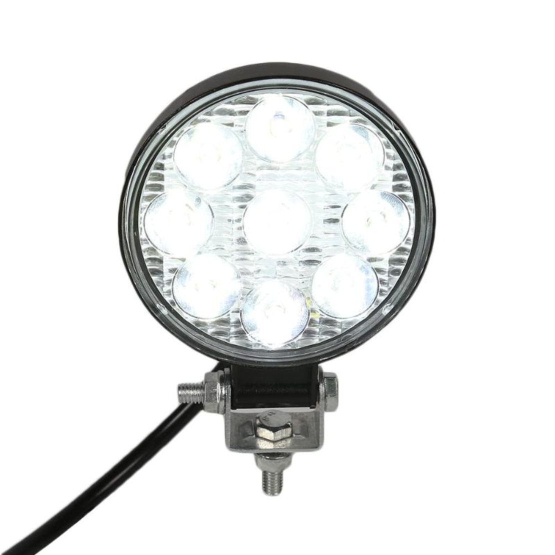 27W Кръгъл Led Диоден Фар Прожектор Дневни Светлини 12V 24V Слим Slim