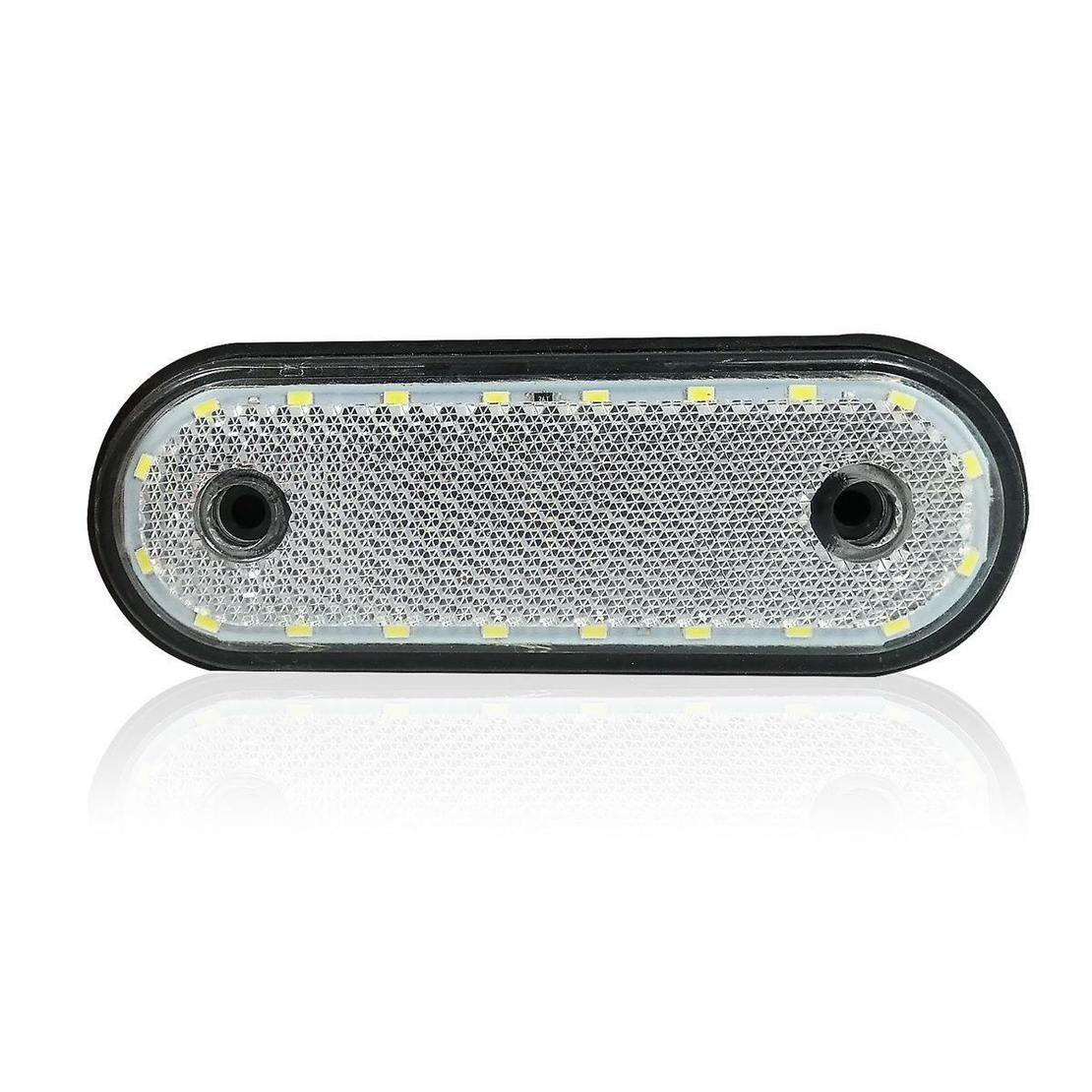 LED Габарит, Маркер, Токос - Бял, Червен, Жълт, 20 Диода - 12V - 24V - за камион бус, ван, каравана, платформа, кемпер