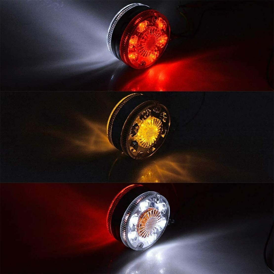 1 брой LED Габарит, Маркер, 3 цвята - 12-24V - За Автомобил, Бус, Камион, Ремарке и др.