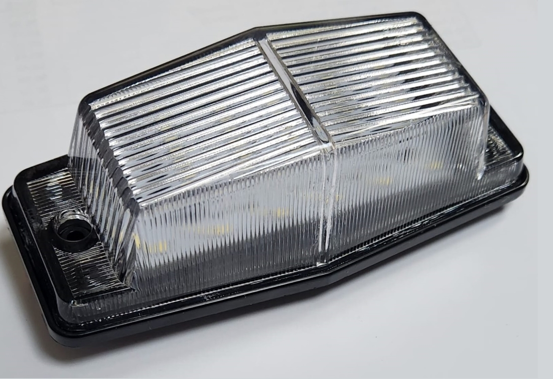LED Лед Диоден Бял Габарит Мигаща светлина 12 Диода 12V - 24V За Камион Трактор Багер Селскостопански Машини и др.