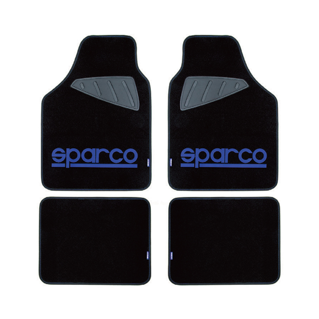 Стелки мокет SPC1901A Sparco Черни-Сини 4БР/К-Т