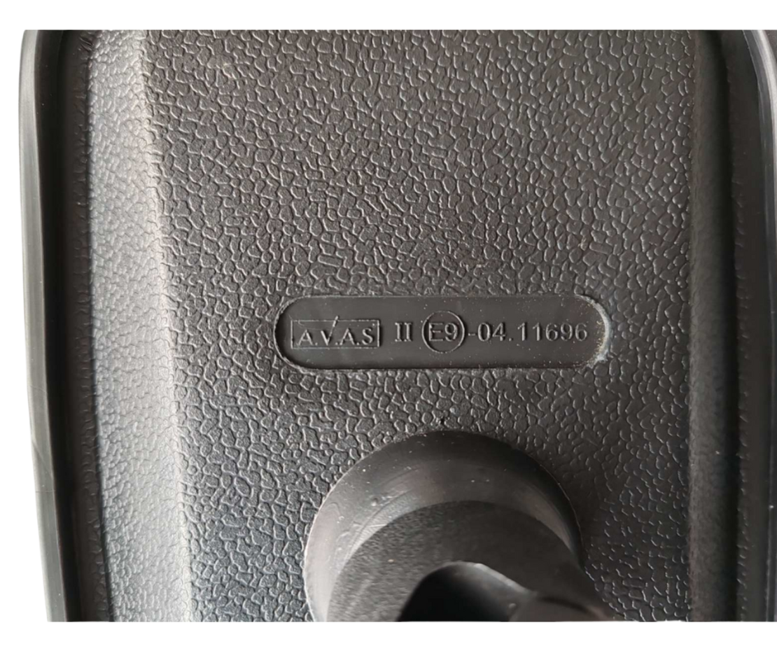 Универсално широкоъгълно странично огледало за обратно виждане 220 mm x 175 mm за камион мотокар строителни и селскостопански машини и др.