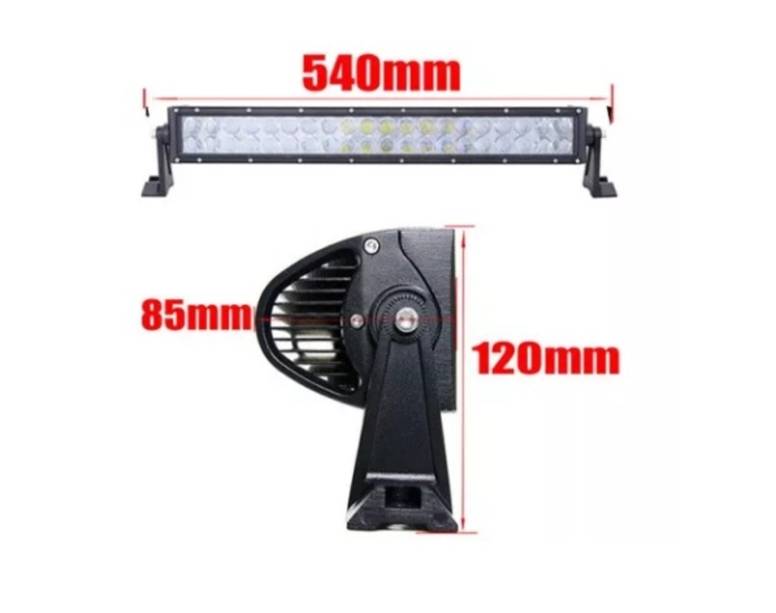 54 См 120W Led Bar Лед Диоден Бар Прожектор с комбинирана бяла светлина 12V 24V за автомобил джип оffroad камион