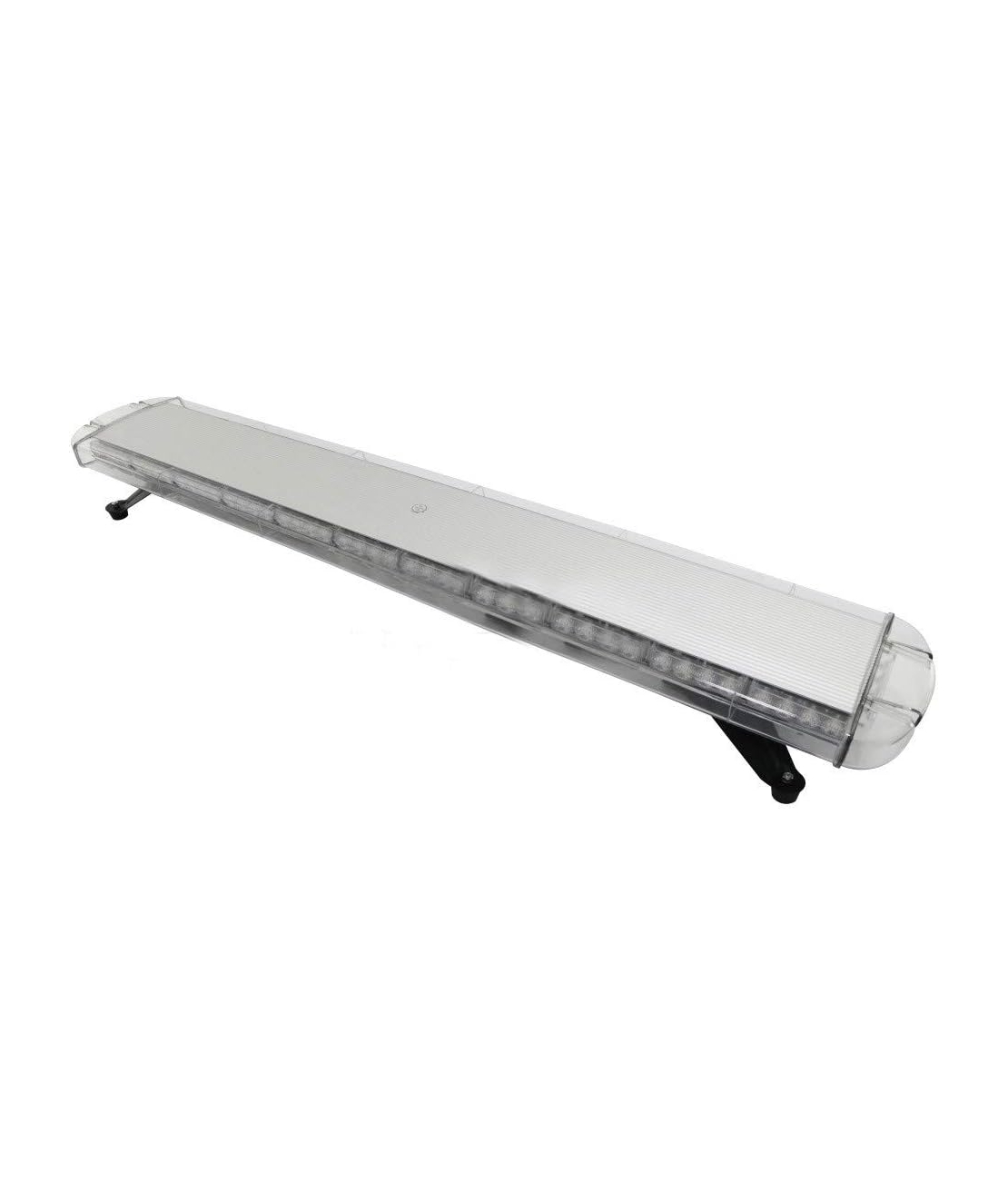 12V 24V Лед Led Диодна Мощна Аварийна Сигнална Лампа Буркан с Магнит 130 см 10 режина Бяло Стъкло За Пътна Помощ Платформа Снегорин и др.