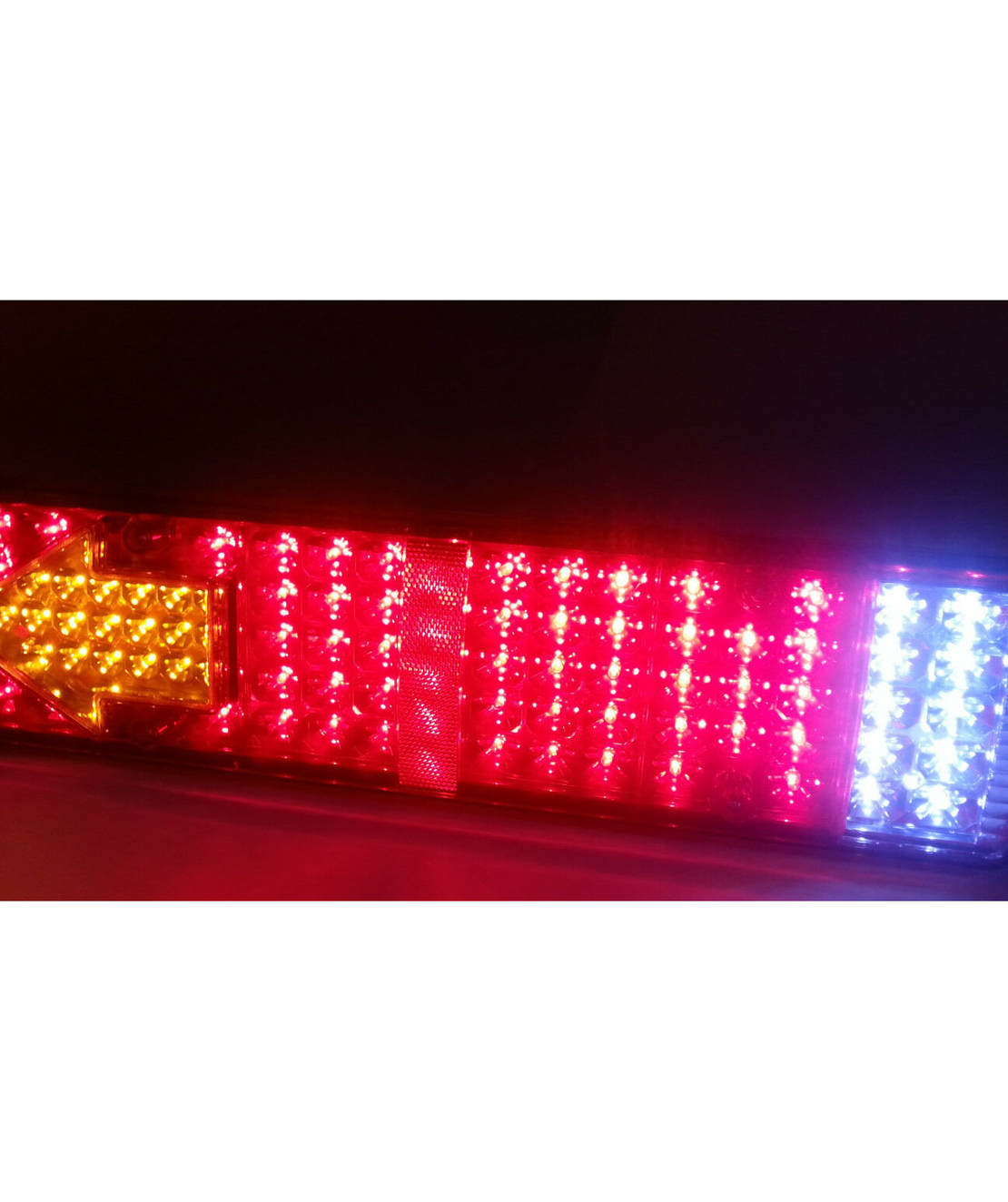 LED стопове мигач задна светлина 24V за камион бус ТИР, ремарке 2x ST0084