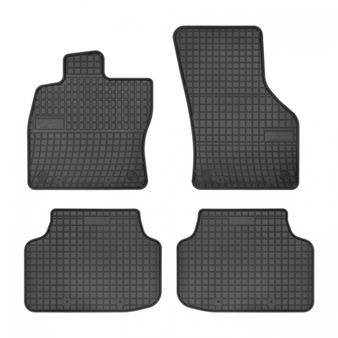 Гумени стелки Frogum съвместими с Skoda Octavia III (2012-2019) / Octavia IV (2019+)