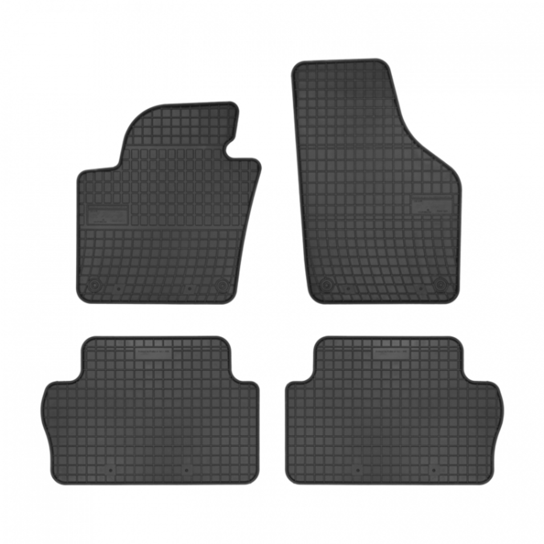 Гумени стелки Frogum съвместими с VW Sharan II 5 / Seat Alhambra II 5 - 2010+