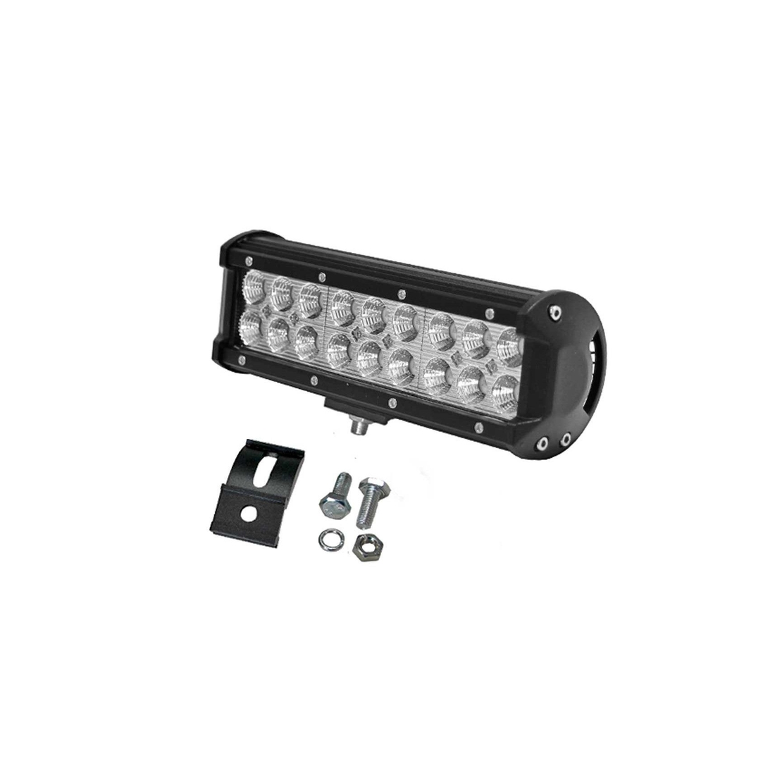 Универсален 54W Лед LED Халоген Фар Работна Лампа 12V - 24V с Комбинирана Светлина за автомобил офроуд бус ван камион