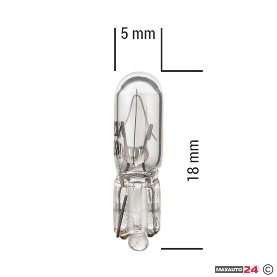 Крушка Maxxx light - T5 1.2W 10бр/к-т